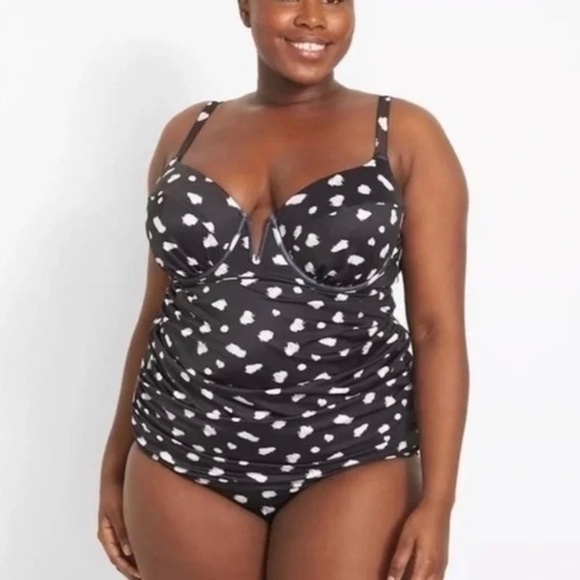 Swim By Cacique Other - 👙 Cacique Tankini Top Underwire Balconette (46G)